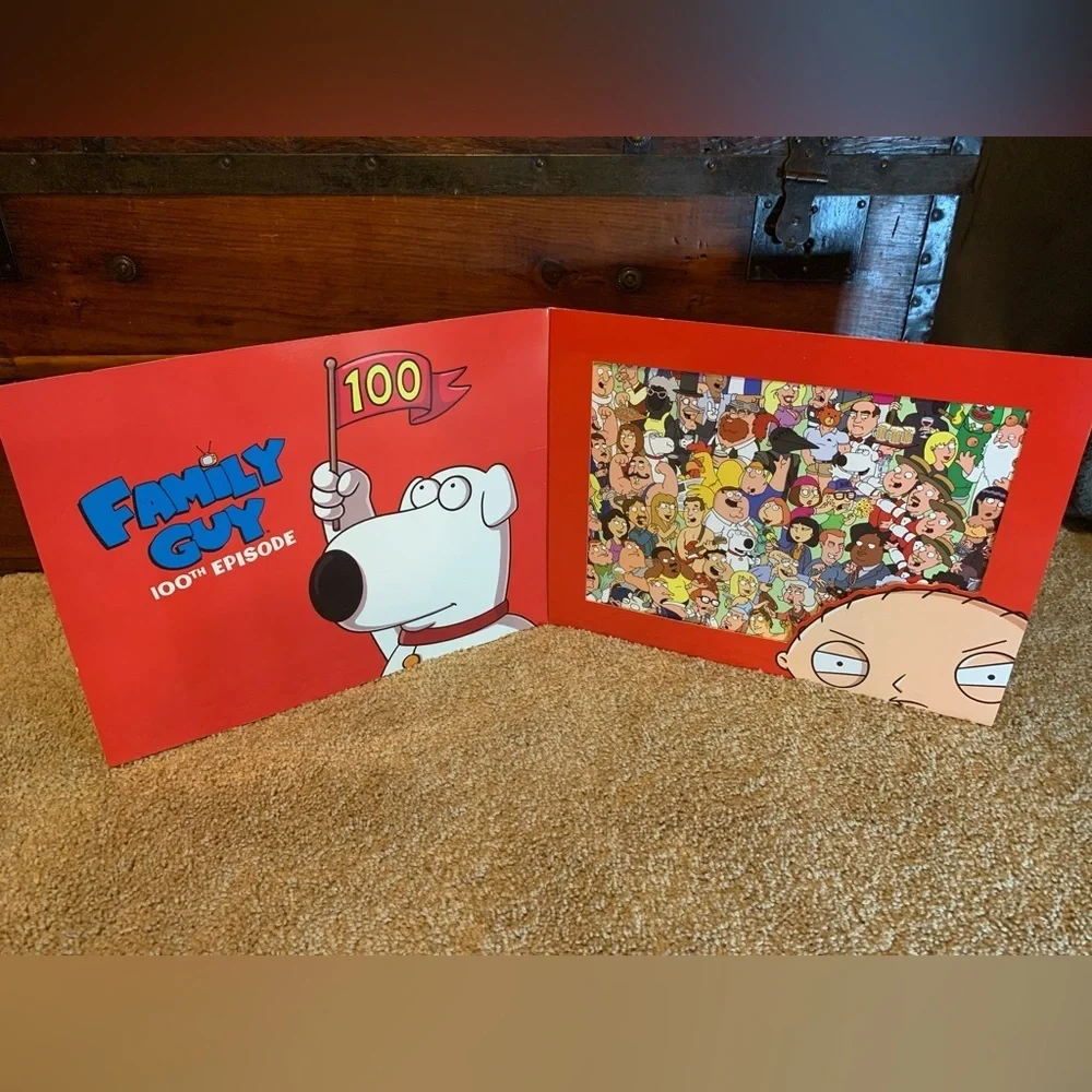 Family Guy 100th episode collectable lithograph Best Buy exclusive limited print